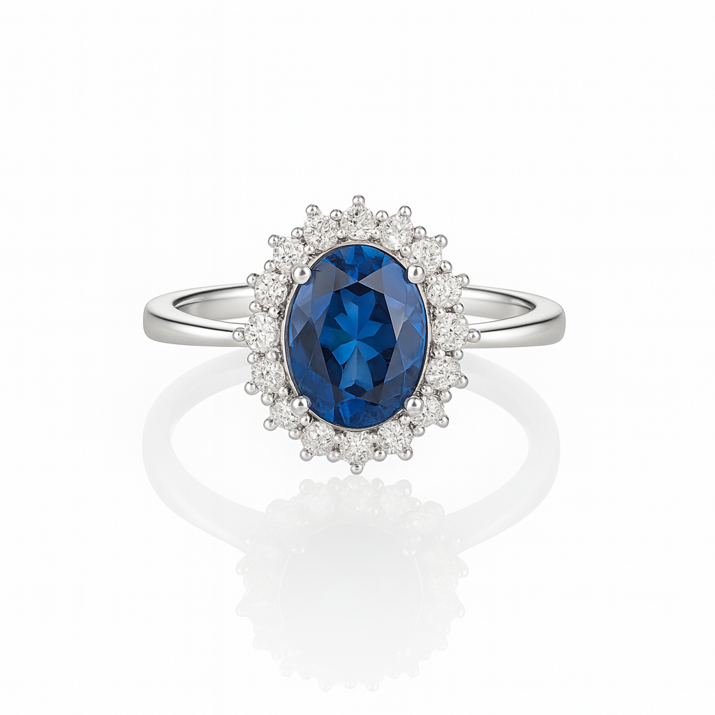 Royal Blue Sapphire Ring