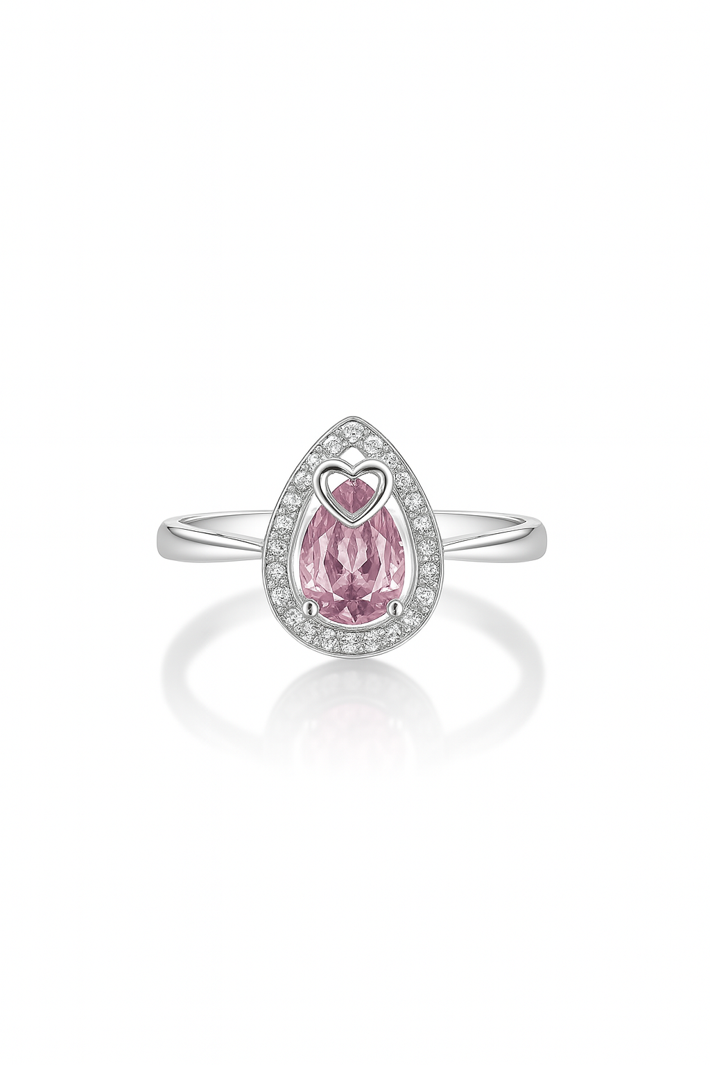 Blushing Bloom Duo Set (Ring + Pendant + Ear rings)