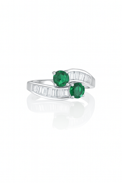 Two-Stone Baguette Ring