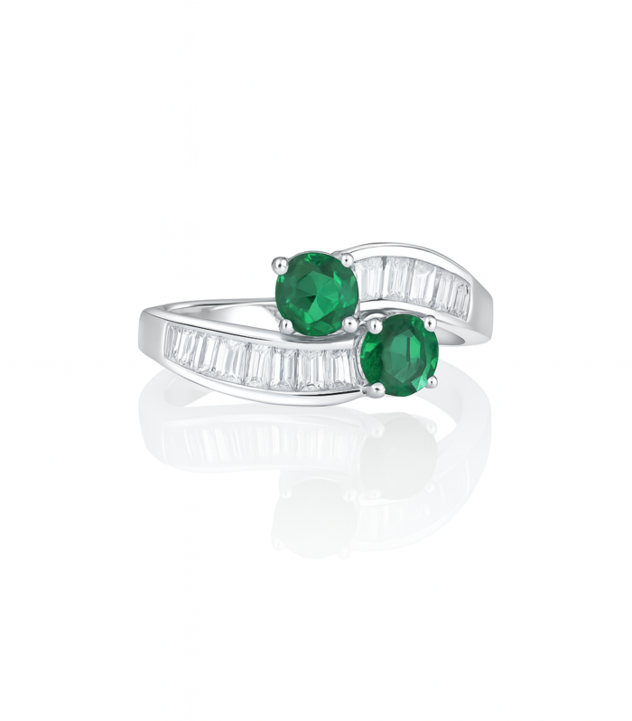 Two-Stone Baguette Ring
