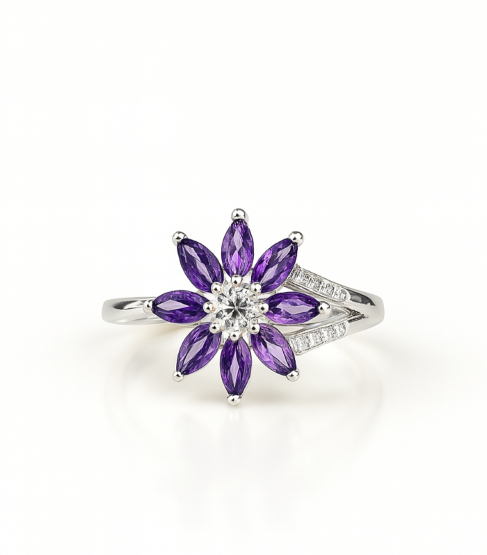 Flower Cluster Ring